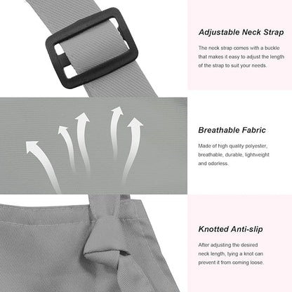 15 Pcs Adult Aprons Bulk with Pockets Adjustable Bib Chef Apron for Women Men Painting Cooking Crafting (S/L) - Image 3