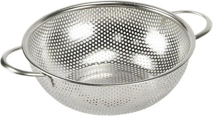 Chef Craft Select Microperforated Colander, 1.5 quart, Stainless Steel