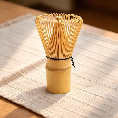 Matcha Whisk - Bamboo 100 Prong Handcrafted Natural Whisk for Matcha Powder, Traditional Japanese Chasen for Authentic Matcha Tea Preparation & Lattes - Image 5