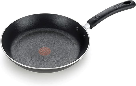 T-Fal Experience Nonstick Fry Pan 12.5 Inch, Induction, Oven Broiler Safe 400F, Non Stick Frying Pan, Skillet, Kitchen Egg Pan, Omelet Pan, Cookware, Pots and Pans, Home, Dishwasher Safe, Black by T-falbrand
