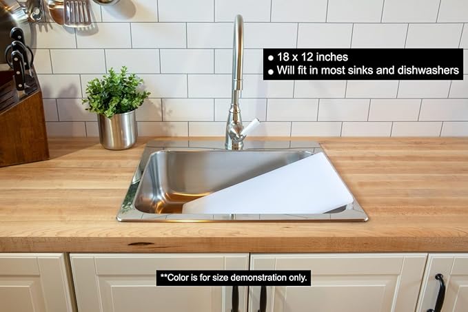 18 x 12 Large Blue Plastic Cutting Board for Fish, Seafood, Shellfish - 1/2 Inch Thick HDPP, NSF and Commercial Grade - Image 5