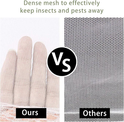 Onarway Food Covers for Outside Mesh: 3 Pack 14 Inch Pop Up Fine Fly Net for Fruit - Collapsible Screen Umbrella Food Tent for Outdoor Picnic Party BBQ - Image 2