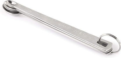 New Star Foodservice 42924 Stainless Steel Measuring Spoons Set, Mini - Image 2