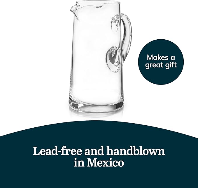 Libbey Cantina Glass Pitcher in Gift Box, 79.3 oz, Clear - Image 5