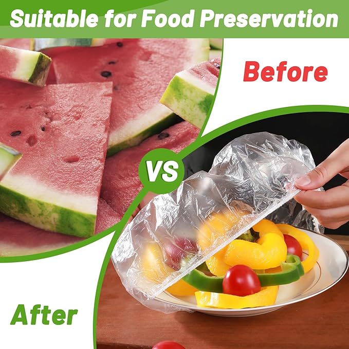 90Pcs Reusable Elastic Food Bowl Storage Covers, Sublaga Bowl Covers, Variety of 5 Translucent Stretchable Sizes and Colorful Dish Plate Covers, Alternative to foil, Plastic Wrap,BPA Free - Image 6