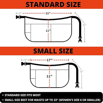 Waterproof Server Apron with Buckle - Stainproof Waist Apron for Waiters and Waitresses - Image 6