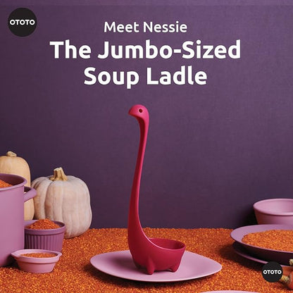 OTOTO The Original Nessie Ladle - Soup Ladle, Funny Gadgets, Loch Ness design, Cooking Gifts for Mom - Cute and Practical Kitchen Utensils - Unique Gifts for Women - Image 3