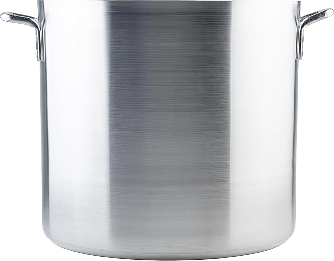 Winco Elemental Aluminum, 50 Qt Stock Pot, 4mm - Image 2