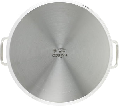 Winware Stainless 20-Quart Steel Stock Pot with Cover, Silver - Image 5