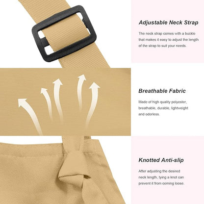 15 Pcs Adult Aprons Bulk with Pockets Adjustable Bib Chef Apron for Women Men Painting Cooking Crafting (S/L) - Image 3