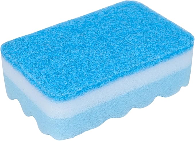 Fabuloso Scratch-Free Kitchen Dish Sponges, Rainbow Cellulose Scrubber Sponge with Scouring Pad for Dishes, Pots, Pans, Counters and Sinks, Tough on Messes, 4.25 x 2.75 x 1.25 in, 12 Count - Image 8