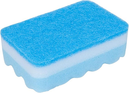 Fabuloso Scratch-Free Kitchen Dish Sponges, Rainbow Cellulose Scrubber Sponge with Scouring Pad for Dishes, Pots, Pans, Counters and Sinks, Tough on Messes, 4.25 x 2.75 x 1.25 in, 12 Count - Image 8