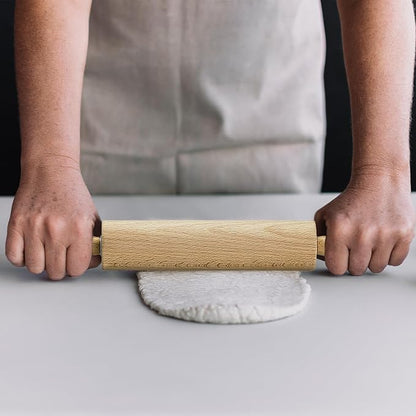 Mrs. Anderson's Baking Children’s Classic Wooden Rolling Pin, German Beechwood With Steel Ball Bearings, 7-Inch x 1.5-Inch, Smooth Effortless Rolling For Dough And Pastry - Image 4