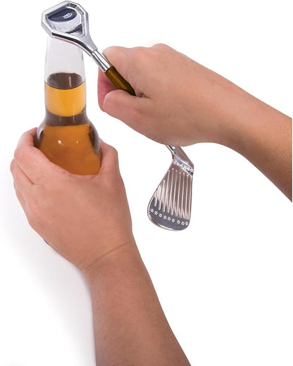 Golf Club Bottle Opener, Golfer Beer Novelty Item for the Golf Lover and Beer Enthusiast, golf decor Made from Zinc Alloy, 100g