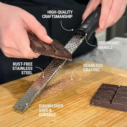 Microplane Classic Twin Pack - 12" Black Zester Grater with Surgical-Grade Stainless Steel Blade - Image 4