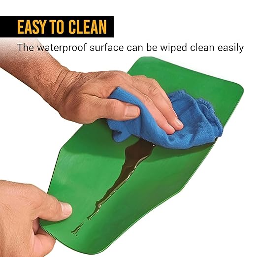 EWK Flexible Oil Funnel, Spill-Free, Reusable Moldable Funnel for Clean Oil Changes, Car & Motorcycle Maintenance, Coolant & Fluid Draining, Easy Store Roll-Up Design - Image 5