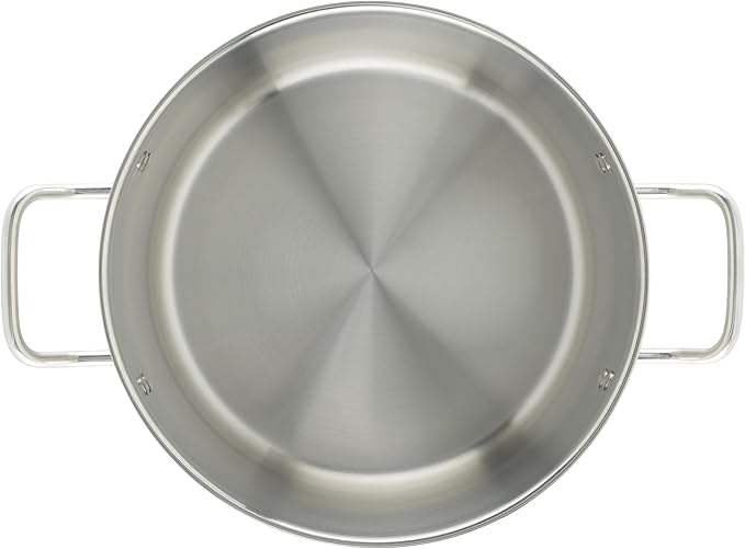 Winco Heavy-Duty Stainless Steel Stock Pot with Cover, 12 Quart - Image 5