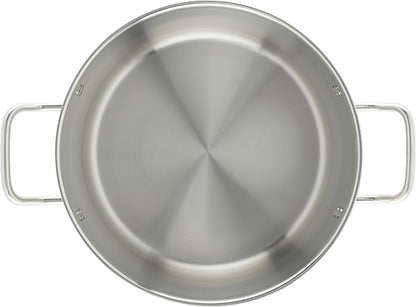 Winco Heavy-Duty Stainless Steel Stock Pot with Cover, 12 Quart - Image 5