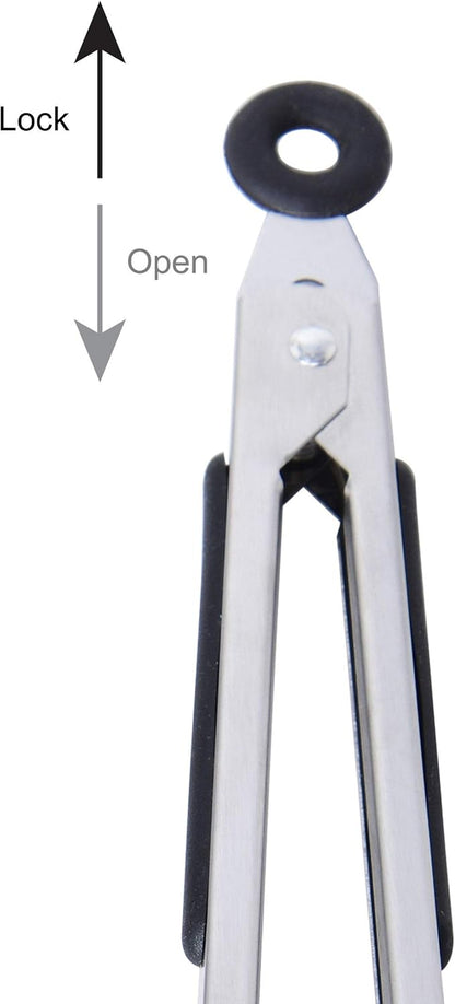 Farberware Classic Mini Nylon Tipped Tongs, Set Of 2, Black - Image 4