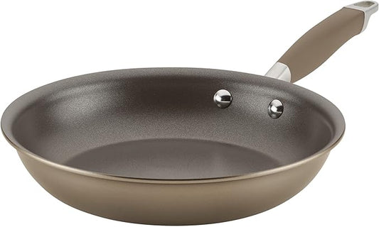 Anolon Advanced Home Hard-Anodized Nonstick Skillets (10.25-Inch, Bronze) by Anolon