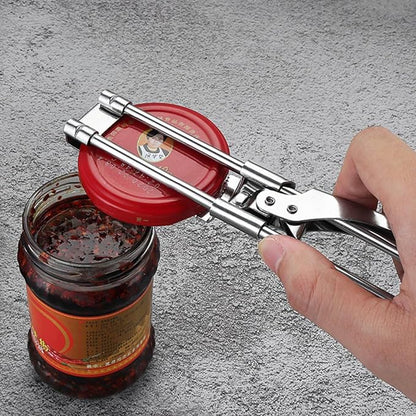 zengxiaoyun Master Jar & Bottle Opener, Adjustable Multifunctional Stainless Steel Can Opener Jar Lid Gripper, Manual,Kitchen Accessories（2Pcs） - Image 5