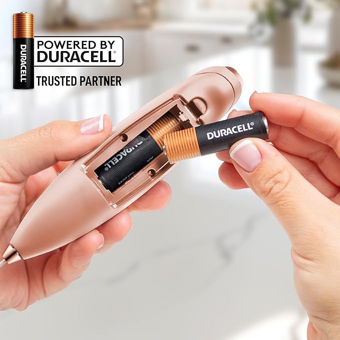 Zulay Kitchen Powerful Milk Frother Wand With 4 AA Duracell Batteries - Ultra Fast Handheld Drink Mixer - Electric Whisk Foam Maker for Coffee, Lattes, Cappuccino, Matcha & Creamer - Rose Peach - Image 6