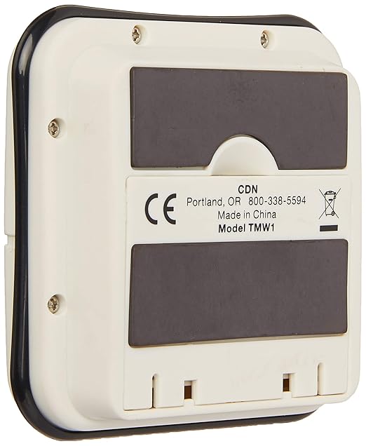 CDN Waterproof Kitchen Timer | Big Digital Display | 90-Second Loud Alarm with Flashing Light | Shatterproof & Steamproof | Magnet & Stand Mount | Ideal for Chefs | TMW1 - Image 6