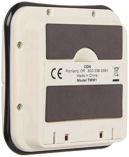CDN Waterproof Kitchen Timer | Big Digital Display | 90-Second Loud Alarm with Flashing Light | Shatterproof & Steamproof | Magnet & Stand Mount | Ideal for Chefs | TMW1 - Image 6