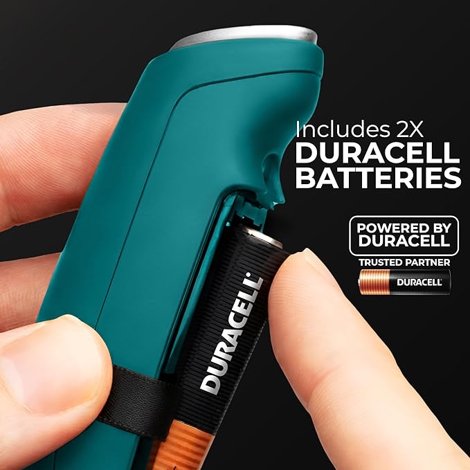 Zulay Kitchen Patented Tornado Triple Whisk Milk Frother with 4 Duracell Batteries – Handheld Foam Maker for Coffee, Lattes, Matcha & Hot Chocolate – Rich, Creamy Froth in Seconds - Vivid Emerald - Image 2