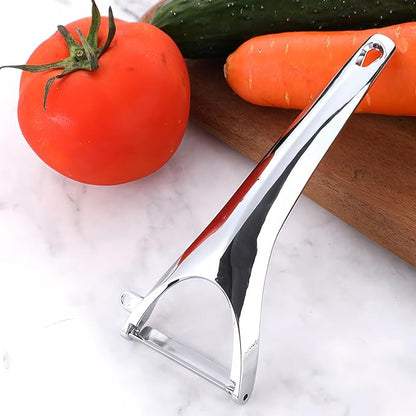 Vegetable Peeler Fruit Apple Potatoes Carrot Veggie Stainless Steel Peelers with Ergonomic Handle & Swivel Y-Shaped Blade Good Sturdy Kitchen Tool,Dishwasher Safe - Image 8