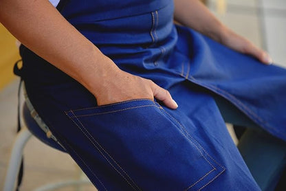 OLIVE GREEN, the original split apron for potters, chefs and gardeners