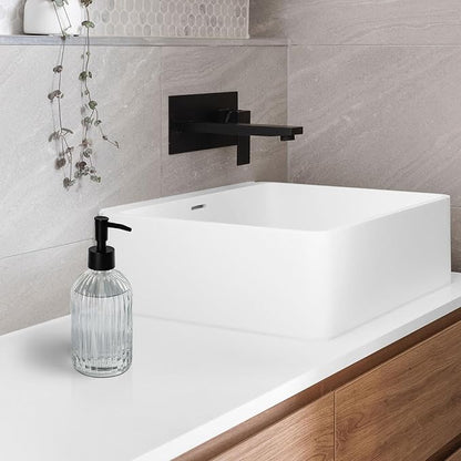 Topsky Glass Soap Dispenser with Plastic Pump, 400ml Liquid Hand Soap Dispenser, Rustproof Pump for Kitchen & Bathroom, Great for Lotions, Essential Oil, Liquid Soaps,Transparent - Image 9