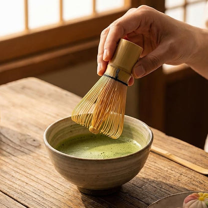 Clay&Fire Matcha Whisk, 2 Pack Handcrafted Bamboo Whisk for Matcha Powder, Traditional Japanese Chasen for Matcha Stirrer, 100% Natural Matcha Wisk - Image 6