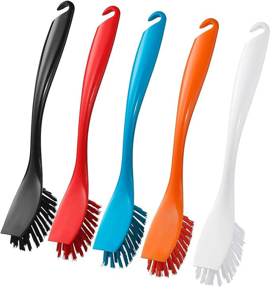 Ikea Easily Handable Orange Dish-Washing Brush (Pack of 4)