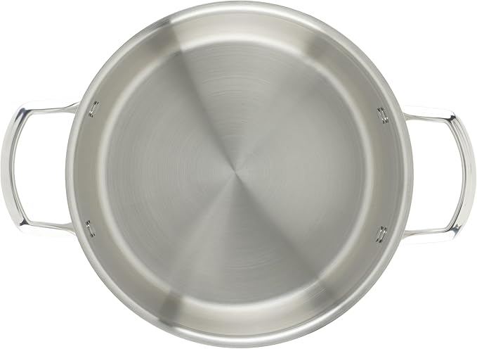 WINCO Tri-Ply Stock Pot, Silver - Image 6