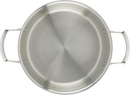 WINCO Tri-Ply Stock Pot, Silver - Image 6