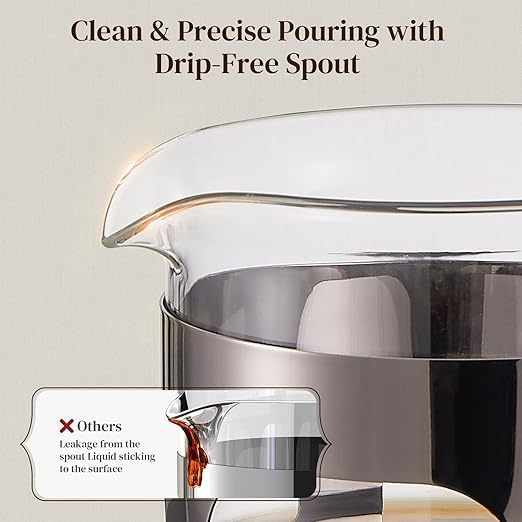 Veken French Press Coffee Maker 21oz 0.6 L, Single Serve Small Pot, Heat Resistant Thickened Borosilicate Glass,Stainless Steel Brewer,Cold Brew Cafetera Teapot for Kitchen Travel Camping, Dark Pewter - Image 9