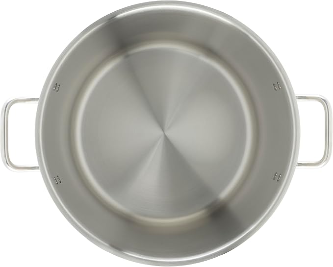 Winware Stainless Steel 32 Quart Stock Pot with Cover, Silver - Image 6
