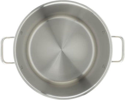 Winware Stainless Steel 32 Quart Stock Pot with Cover, Silver - Image 6