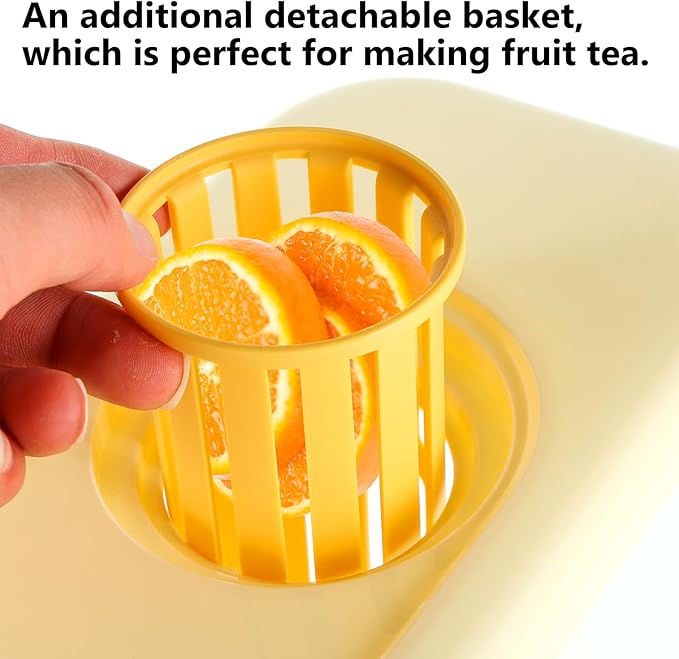 2Pack Drink Dispenser for Fridge 1 Gallon Beverage Liquid Drink Container with Spigot for Party Upgraded Gallon Water Dispenser Ice Tea Pitcher for Fridge