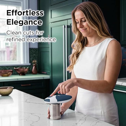 Kitchen Mama Auto 2.0 Electric Can Opener: Blade Opens Almost Any Can Pop or Soda Can - Automatic, Hands Free, Safe, Smooth Edge, Lid Remover, Battery Operated, Cordless, YES YOU CAN (Emerald Mist) - Image 8