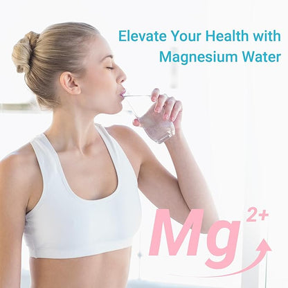 AQUA CREST 06-MG Magnesium Water Filter, Replacement for Brita® Filter, Pitchers and Dispensers, Everyday, UltraMax, Metro+, XL and More, 2 Months, Reduces Chlorine, 6 Pack