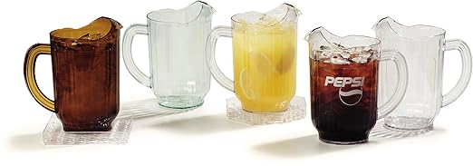 Carlisle FoodService Products Versapour Clear Pitcher Tall Pitcher for Kitchens, Restaurants, and Catering, Plastic, 60 Ounces, Clear - Image 10