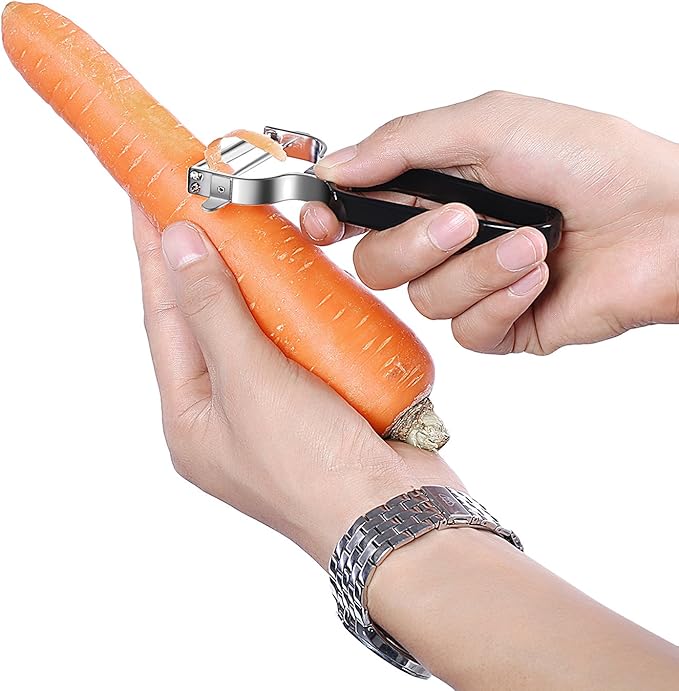 Ultra Sharp Stainless Steel Vegetable Peeler For Potatoes, All Fruits & Veggies - Image 5