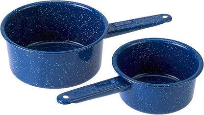 GSI Outdoors 2 qt Sauce Pan | Enameled Steel Sauce Pan for Camping, Cabin and Farmhouse Kitchen - Image 3
