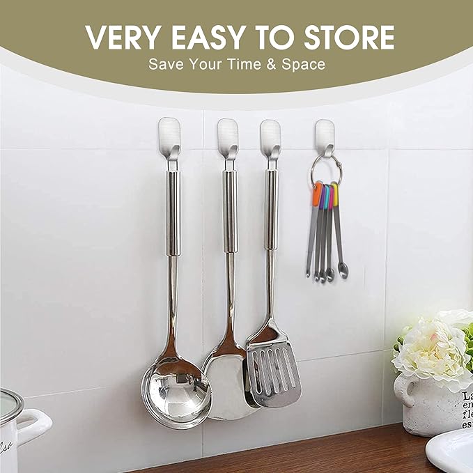 Mini Measuring Spoons Set, Tiny Stainless Steel Measure Teaspoons with Silicone Handle, Suitable for Small Amount of Dry or Liquid Ingredients and Spices (1/64, 1/32, 1/16, 1/8, 1/4 tsp) - Image 6