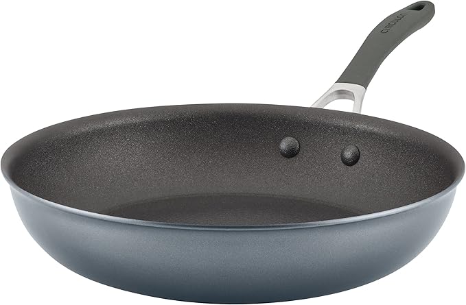 Circulon A1 Series with ScratchDefense Technology Nonstick Induction Frying Pan/Skillet, 12 Inch, Graphite by Circulon