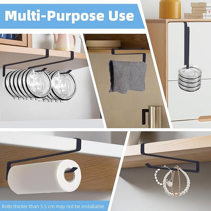 Tumbler Lid Organizer, 2 Pack for Yeti Lid Organizer, Space Saving Water Bottle Lid Holders, Tumbler Lid Holder Up to 12 Lids, Cup Lid Organizers for Kitchen Under Cabinet Storage - Image 7