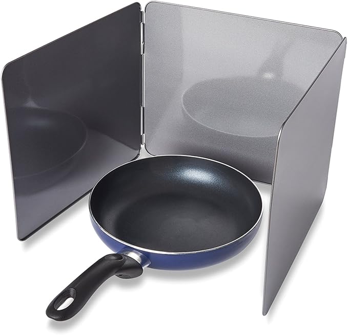 Fox Run Splatter Shield, 3 Sided Frying Splatter Guard For Stove Top, 9" x 10.25" - Image 4