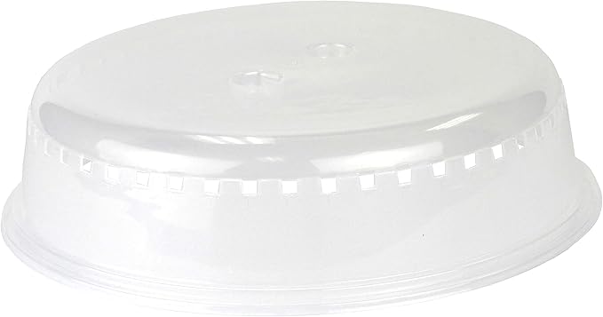 Chef Craft Classic Microwave Cover, 10 inches in diameter, Clear by ChefCraft